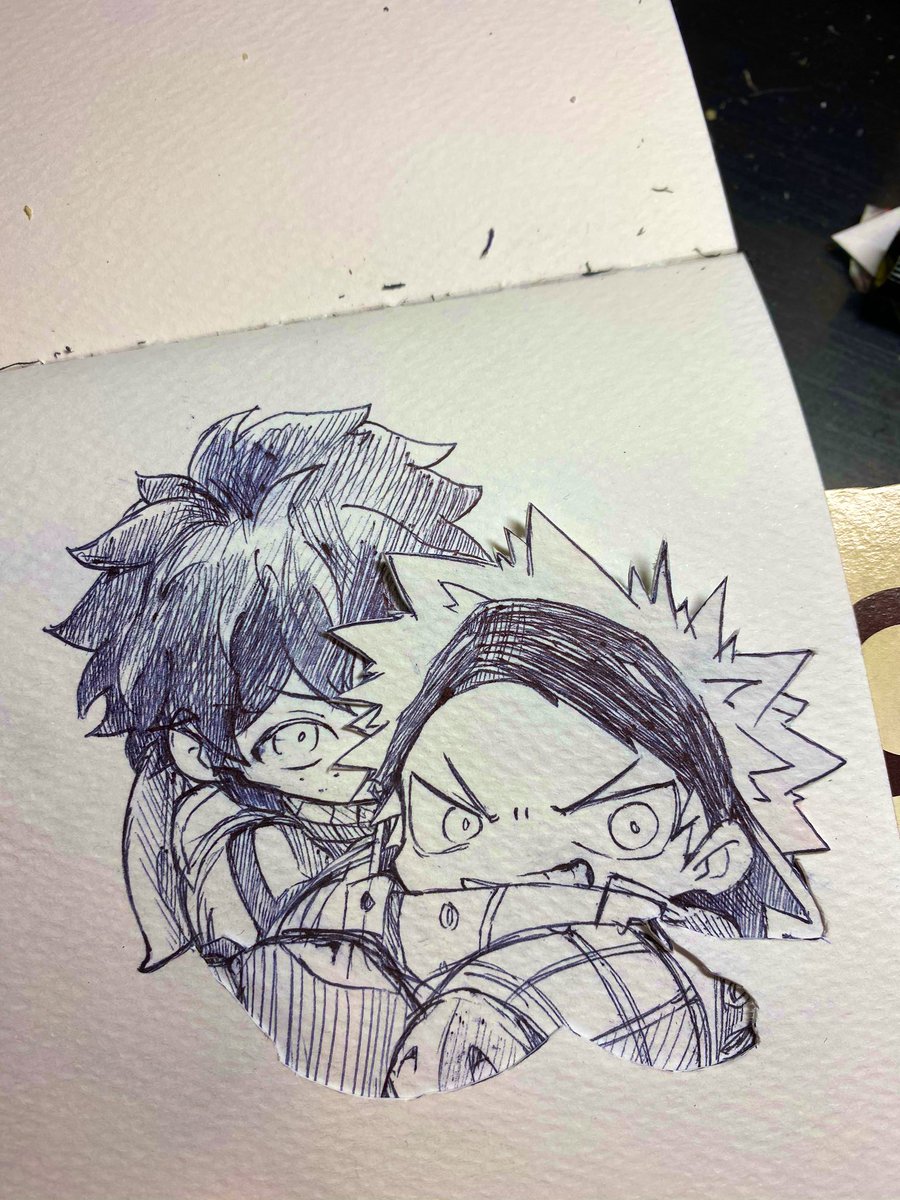 LOL

Made a lot of "happy accidents" while doing traditional work but it was fun hehe

Back to staring at my screen and regaining my keyboard shortcuts
@(‾-‾)@

I read a summary on the light novel with BKDK,, childhood friends....my weakness_('ཀ`」 ∠)_ 