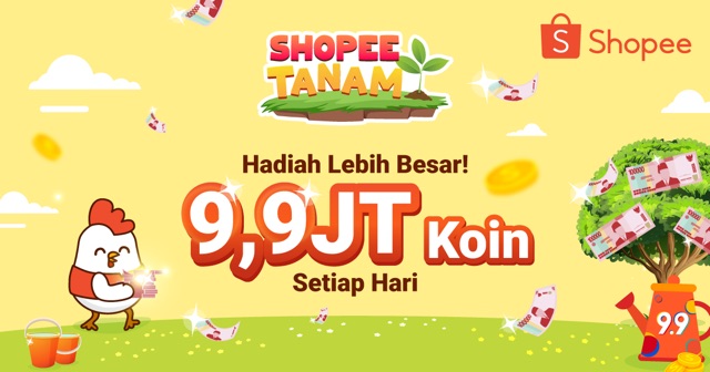 Share hasil panenmu untuk kesempatan dapat Iphone 11! games.shopee.co.id/universal-link…