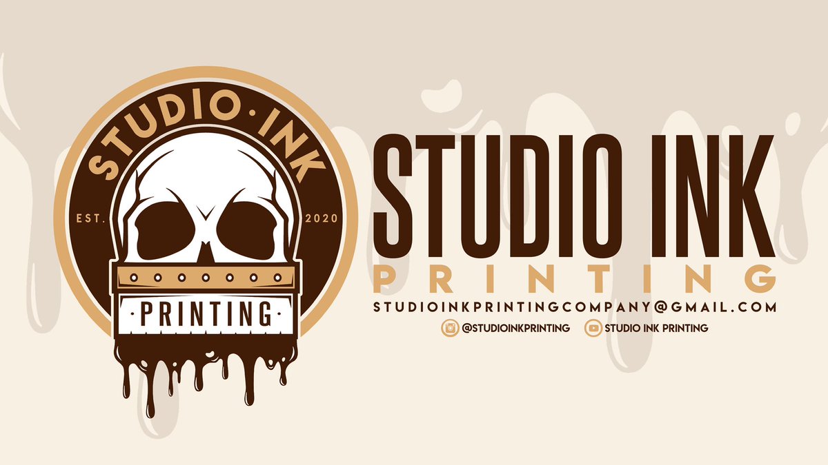 RifficalA's tweet photo. @dispo_slut and I just announced that we have started our own print shop!
Please give @studioinkprint a follow on here, like the fb page and follow us on insta please! https://t.co/21PshlyS0v