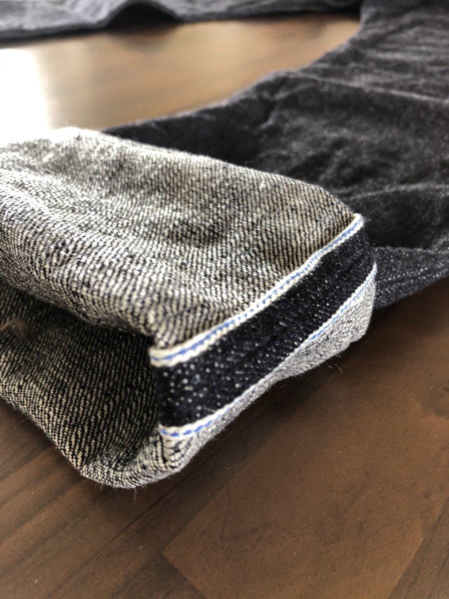 Marillionmark's tweet photo. New denim acquired from @rivetandhide Manchester shop. Itβs well worth a visit, great range of top end Japanese selvedge and other fine apparel, excellent service to boot! π
#TriggerPulled https://t.co/BoBMxgp9pm