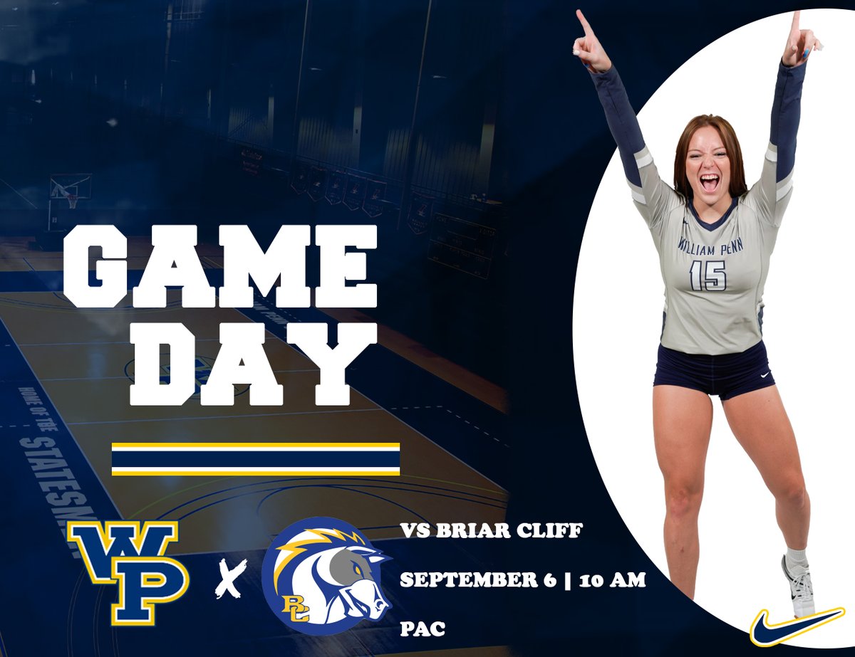 WPUAthletics's tweet photo. The opening tournament for @WPU_Volleyball continues TODAY! Catch all the action live on the Statesmen Sports Network:

🎥: https://t.co/HOWHxs2vD1 https://t.co/atUoNq7hYz