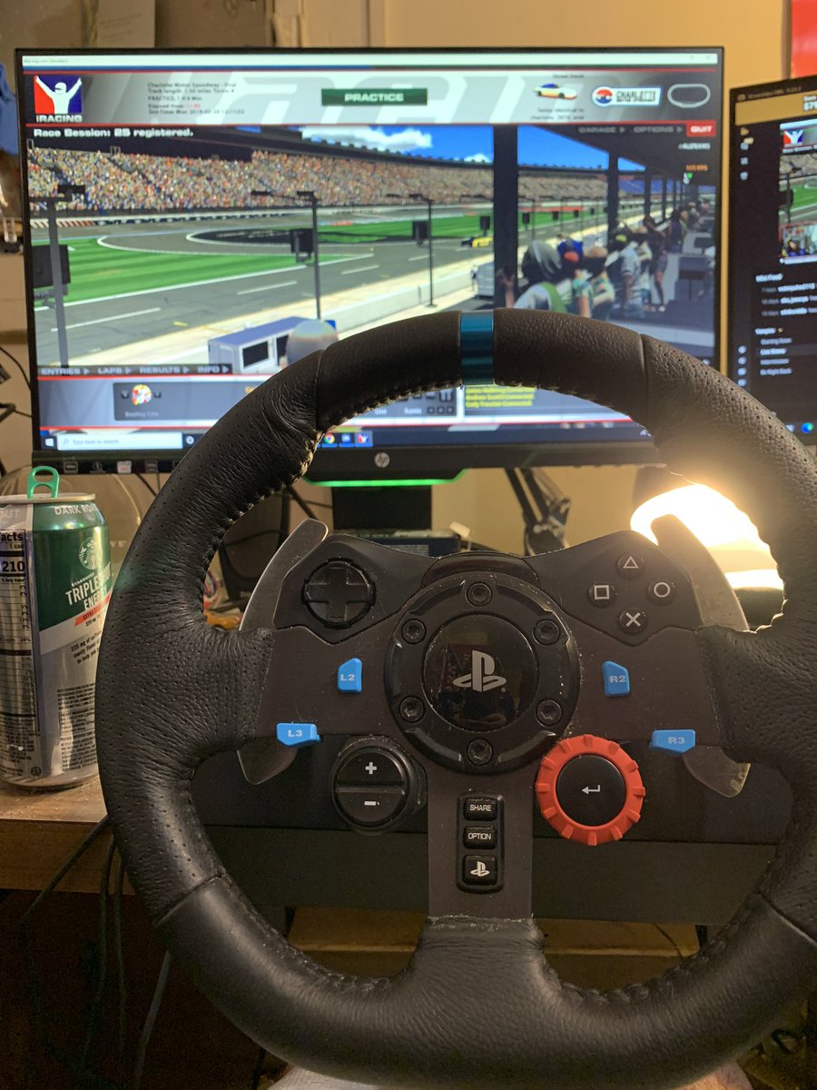 We are live and racing on Charlotte motor speedway in attempts to improve circle track safety rating . #iracing #twitchtv #twitchstream #SmallStreamersConnect #circletrack #logitech #motorsport #racing #eracing #esports #Charlotte #streaming
