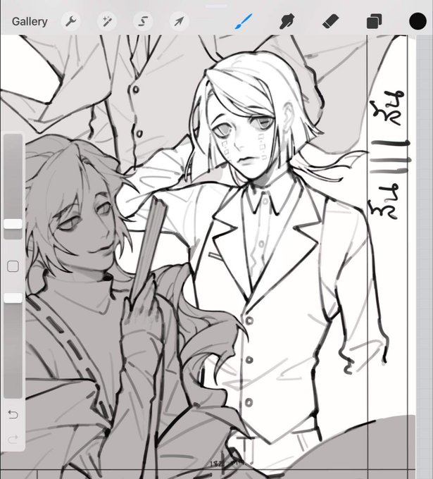 Oh ma boy-- oh ma boy babe~
วาดกี่ครั้งๆก็เอ็นดูจริงๆเรย ลูกชายยย
มาหอมหัวหน่อยเร๊วว อ้ากกก
#Enmu 

ด๋อยยังไม่เคยเอารูปน้องมาลงในทวิตเลย555 ตอนนั้นลงแค่ในเฟซ
จะกลับมาทำหน้าที่ Headquaterทีมเอนมุต่อละค่ะ?รอรับหนังโรงเดือนพย.นี้ 