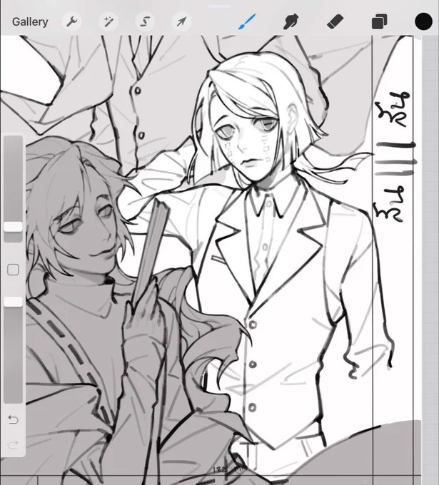 Oh ma boy-- oh ma boy babe~
วาดกี่ครั้งๆก็เอ็นดูจริงๆเรย ลูกชายยย
มาหอมหัวหน่อยเร๊วว อ้ากกก
#Enmu 

ด๋อยยังไม่เคยเอารูปน้องมาลงในทวิตเลย555 ตอนนั้นลงแค่ในเฟซ
จะกลับมาทำหน้าที่ Headquaterทีมเอนมุต่อละค่ะ?รอรับหนังโรงเดือนพย.นี้ 
