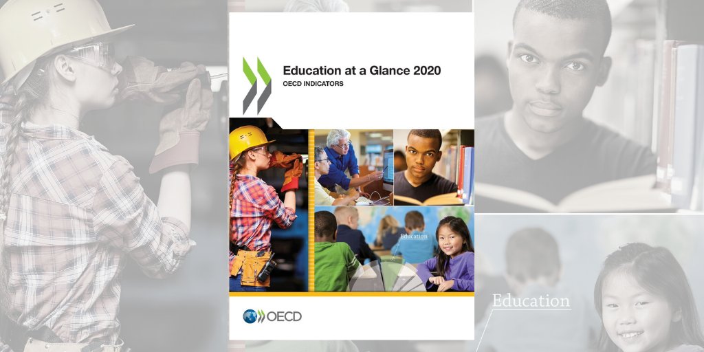 OECDEduSkills's tweet photo. 🆕 Just released: Education at a Glance 2020

The authoritative source of information on the state of education around the world 🧑‍🏫🏫🧑‍🎓

Read the full report 👉 https://t.co/S7UUskF39I

#OECDEAG https://t.co/rhhR8xQ38Y
