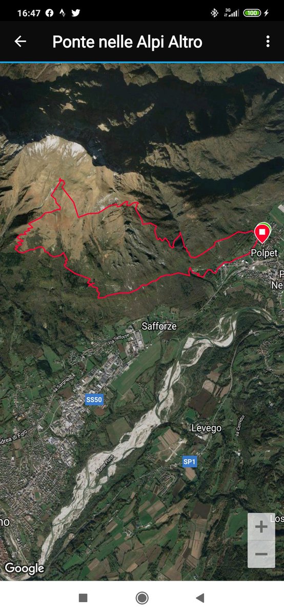 inf2180's tweet photo. ...oggi un po' di più...Monte Serva da #polpet #pontenellealpi #belluno https://t.co/uHMX479rtW