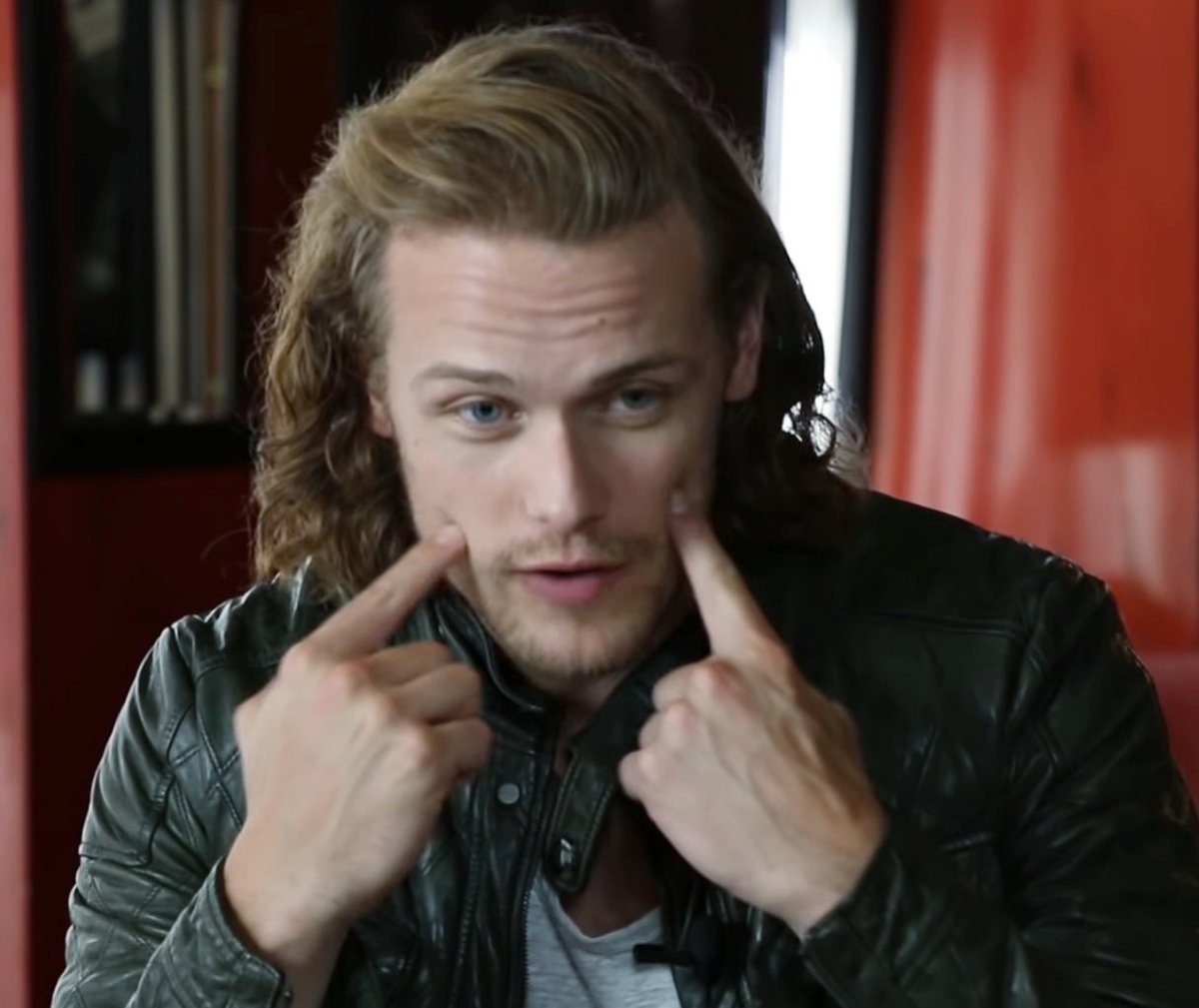 i will say  #SorryNotSorry for the  #SamSpam . can you blame me?  #SamHeughanps. this one goes to  @bhdinehart 