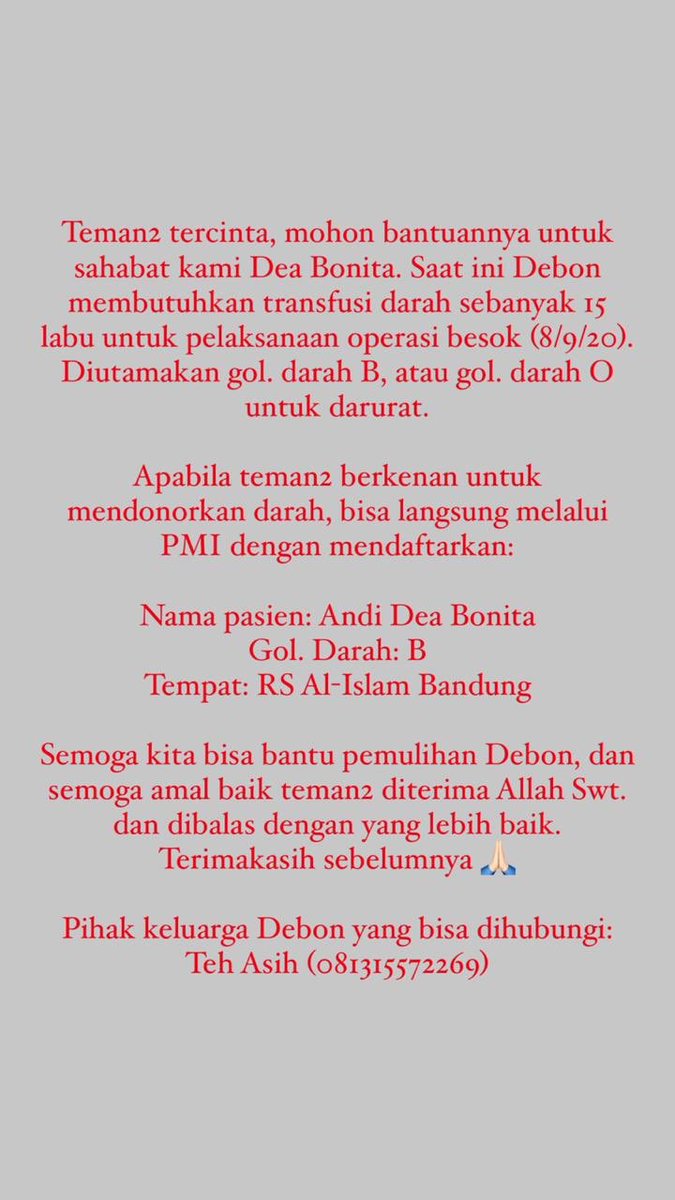 Teman-teman di Bandung 🙏🏻