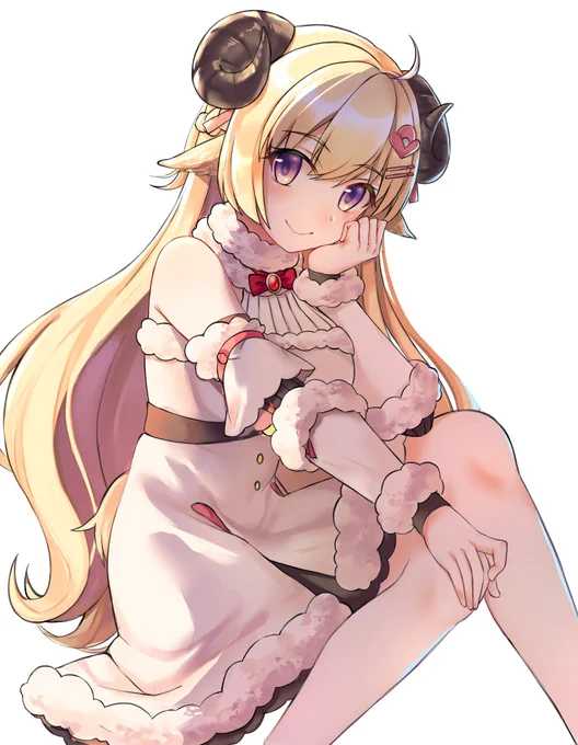 こんばんドドド!!!🐏🐏🐏
#つのまきあーと 
