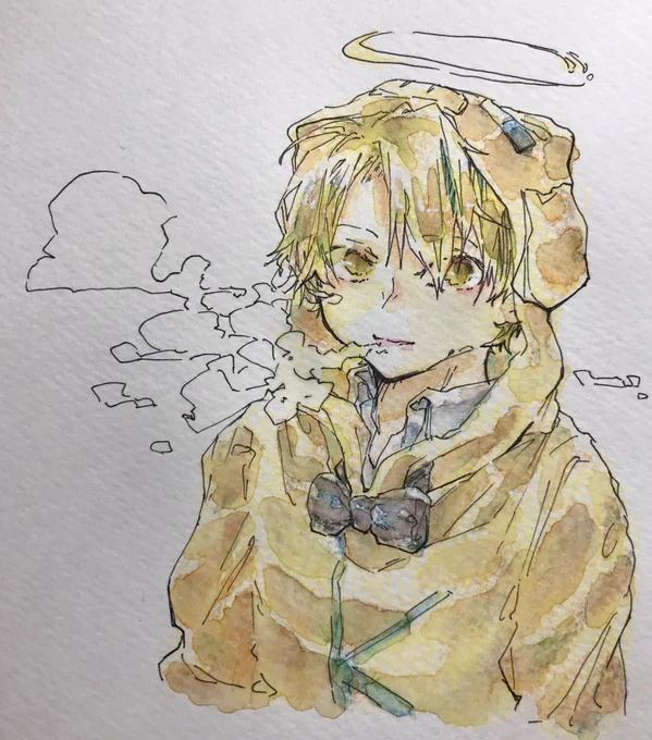 #イラスト貯金豚 