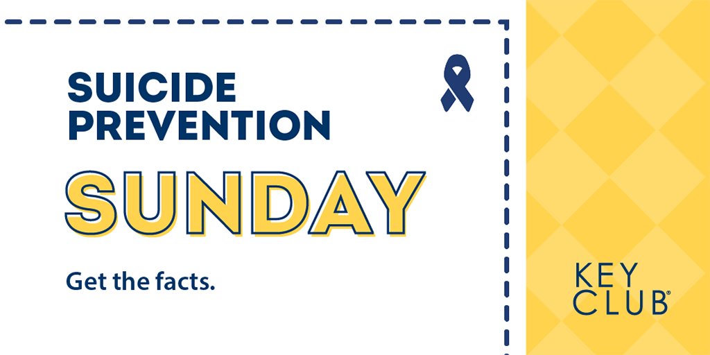 keyclub's tweet photo. Mental health affects everyone, yet negative stigmas about mental health are very common. Spreading the truth about mental health can smash these stigmas and save lives. Get the facts here: https://t.co/0CQURENrKp #KeyClubCares #SuicidePreventionWeek https://t.co/4s1hLVWo3y
