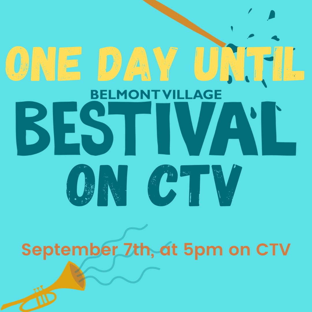 There is only ONE DAY left until Bestival will premiere on CTV! We are getting so excited to finally share what we've been working on so hard all summer.

Who will you be watching Bestival on CTV with this year?! Share with the hashtag #BestivalOnCTV