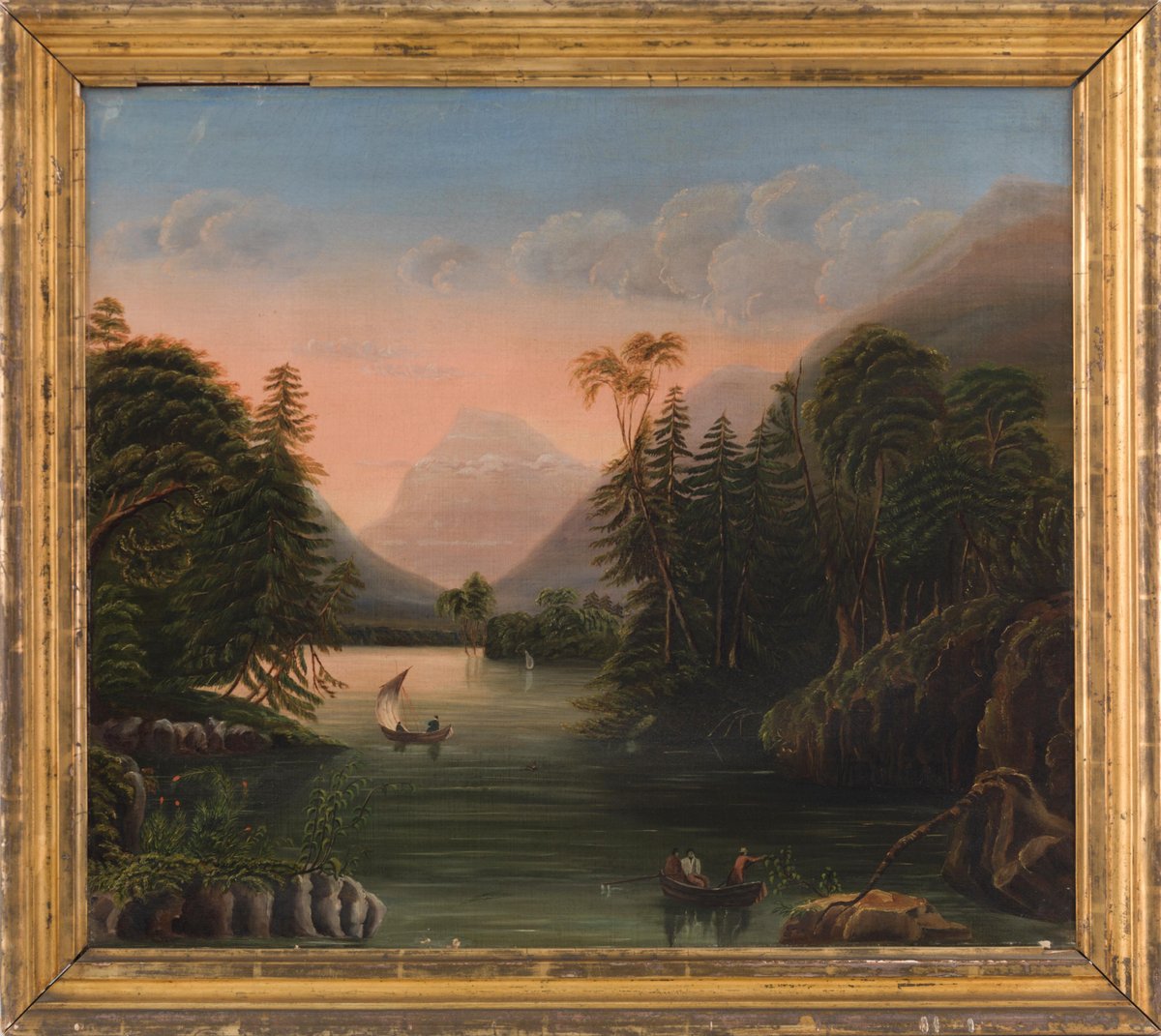FolkArtMuseum's tweet photo. A vast landscape painting here to remind you to keep at least 6 feet apart from others when possible.

To reserve your free admission: https://t.co/dj7EUPhTnn

#AFAMfromHome #selftaughtart #6feetapart #COVIDart https://t.co/ztsoDv788v