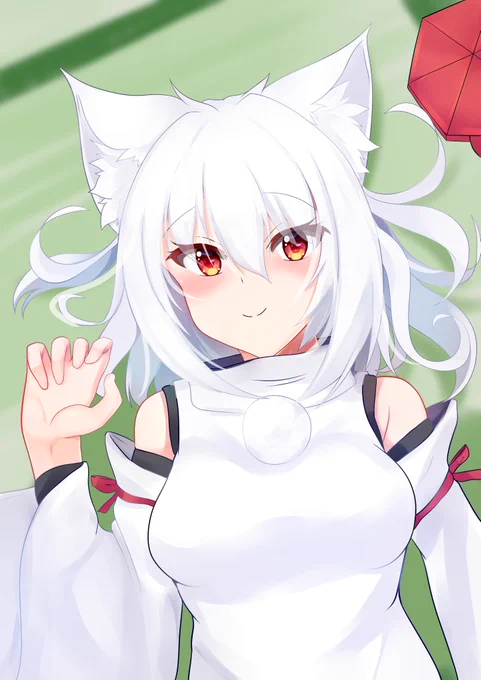 #犬走椛 #東方Project 
ごろごろ椛ちゃん 