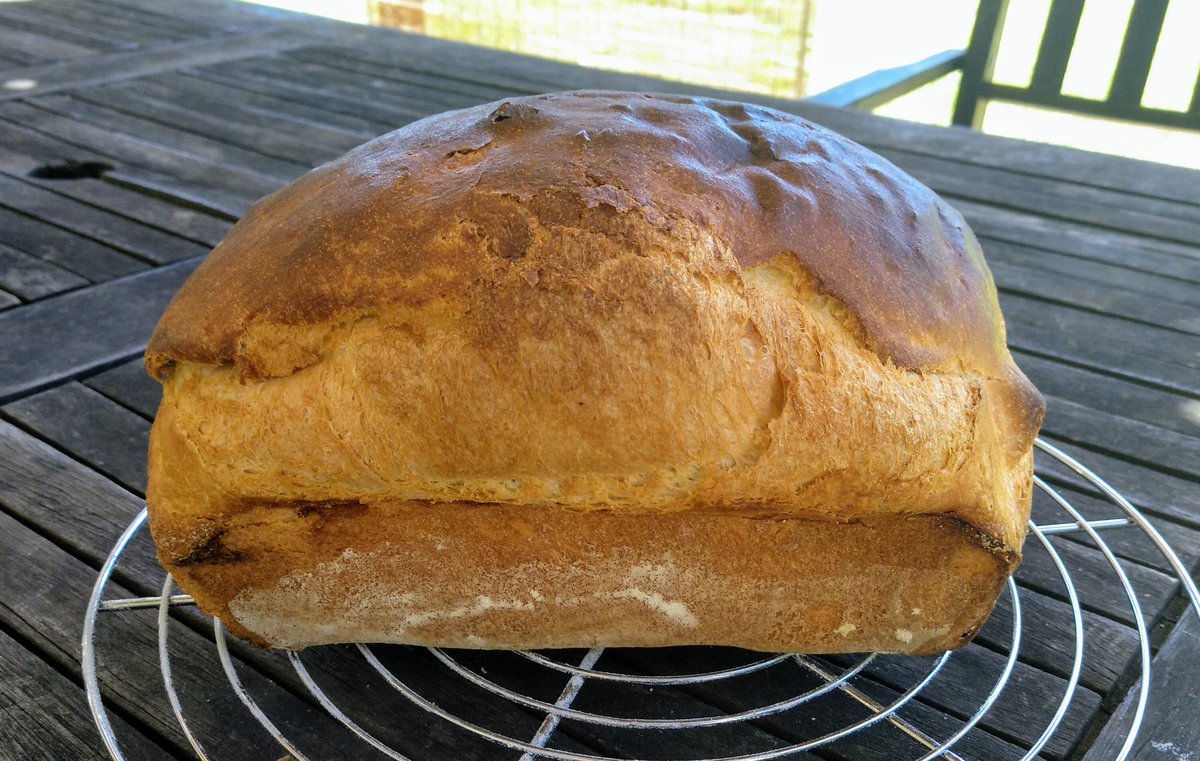 LeonorOsuna11's tweet image. Yo sigo: pan de caserío y pan de molde. Recetas de @ibanyarza y harinas de @elamasadero La de pan de molde me ha salido de aquella manera, pero la miga es espectacular. De todas formas, prefiero la receta de molde con #tanzhong de @MiriElinvitado