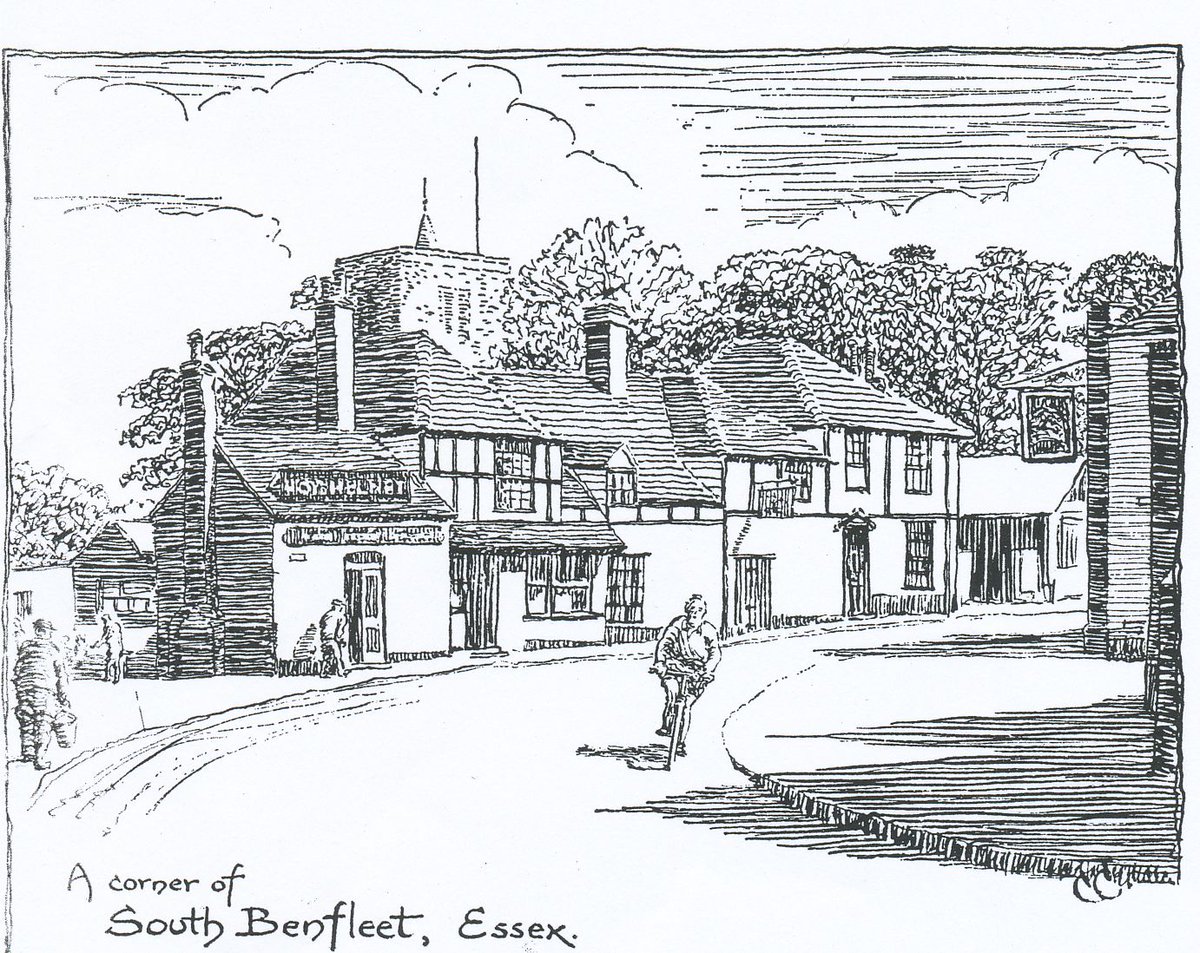 BenfleetCA's tweet photo. Janet Haywood, the daughter of artist C.W.Comerford, has contacted the BCA with photos and drawings by her father. The photos show many aspects of his life and the pictures show a wide selection of his work. https://t.co/LAZd61vk8n https://t.co/plAap8hKKv