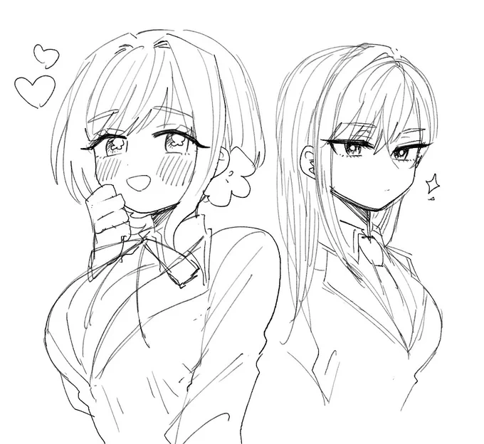 ラブコメに出てくる主人公への愛情表現がエグめでかわいい女の子大好きだからはかりちゃんメッッッチャかわいいな なのちゃんもスゲーかわいい……大大大大大好きな100人の彼女おもしろい…… 