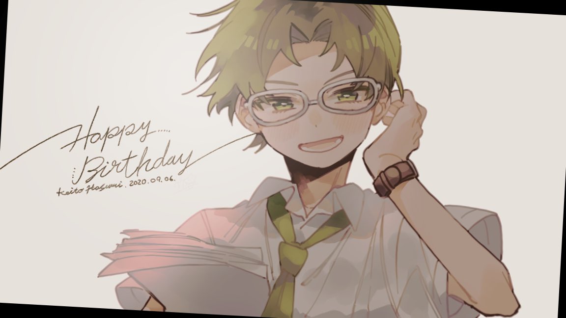 蓮巳敬人誕生祭のtwitterイラスト作品