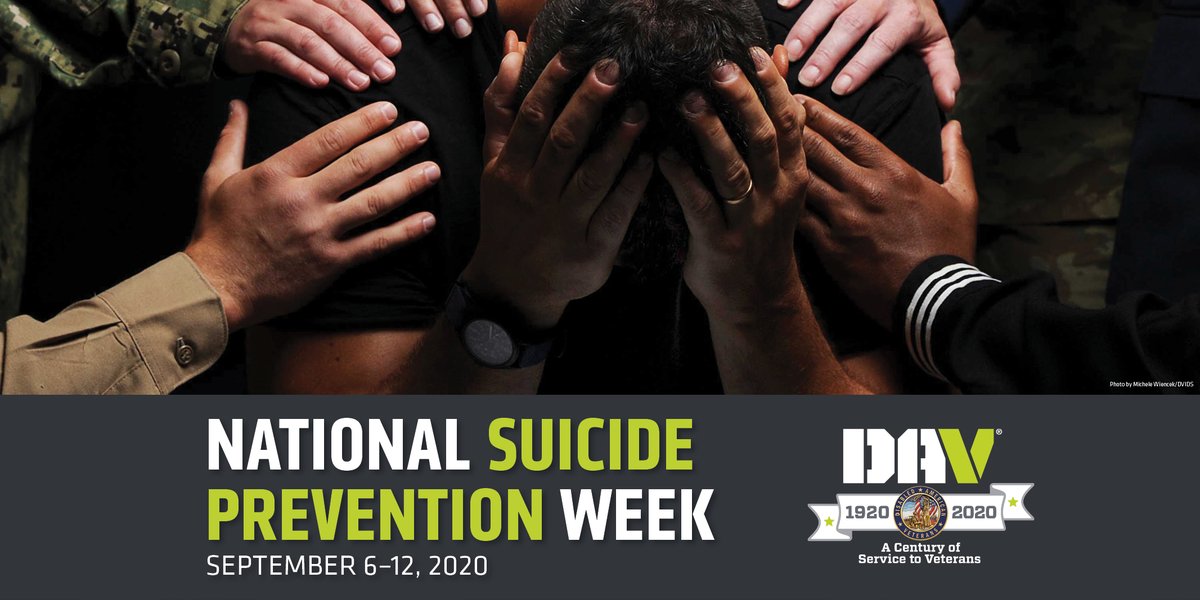 For #SuicidePreventionWeek think of friends or family who have experienced tragedy or trauma. Let's do a #buddycheck. Isolation and fear combined with existing struggles can push an at-risk individual to #suicide.

<a href="/DAVHQ/">Disabled American Veterans (DAV)</a> is a proud @WeArePREVENTS partner. Help us stop #suicide.