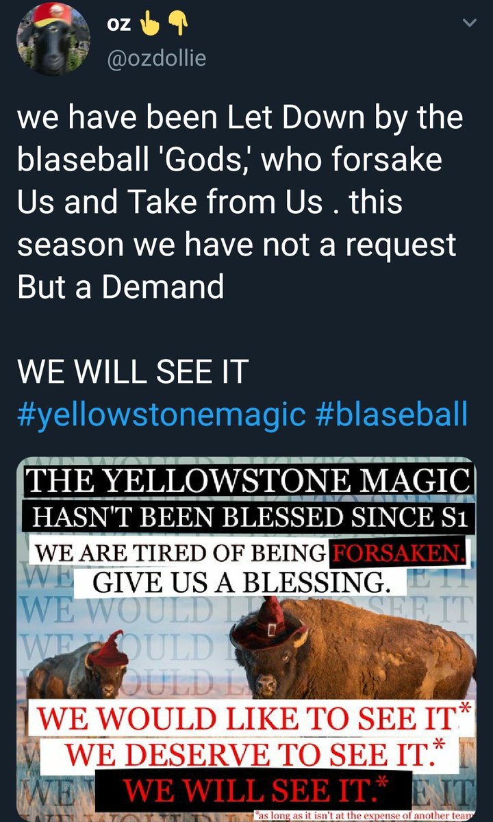 BlaseballT's tweet photo. This is only a struggle because im👆👇 myself and desperately want a blessing https://t.co/a3ccxhaQzb