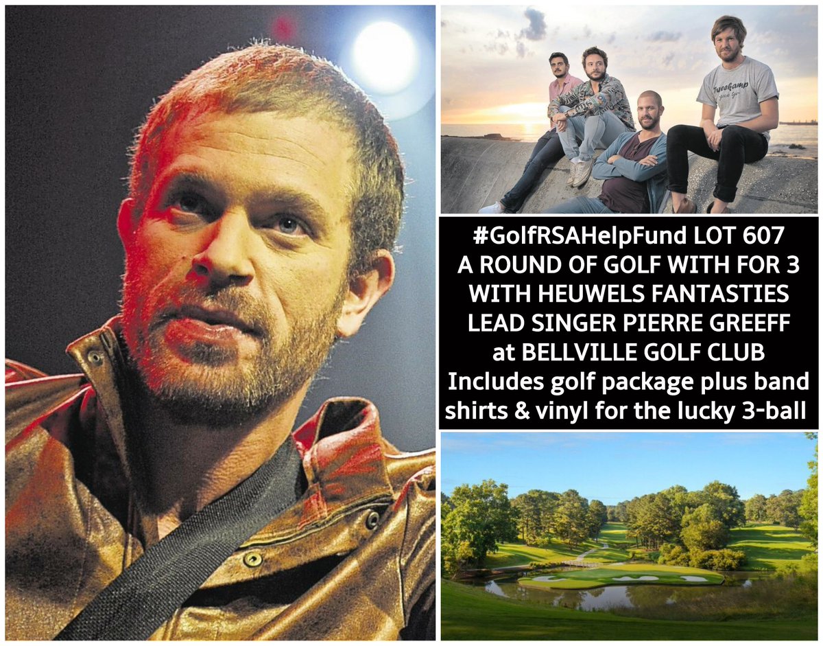 LaliStander's tweet photo. #GolfRSAHelpFund LOT 607
@DieHeuwels lead singer Pierre Greeff showing support for SA's caddies & casual workers, but be warned.. he's NOT just a pretty face with a velvet voice!
This guy can hold his own on a golf course
https://t.co/1Xp4ZXSvwo
@ekhoudaarvan #SaveLives #savejobs https://t.co/JvY9JhGFD9