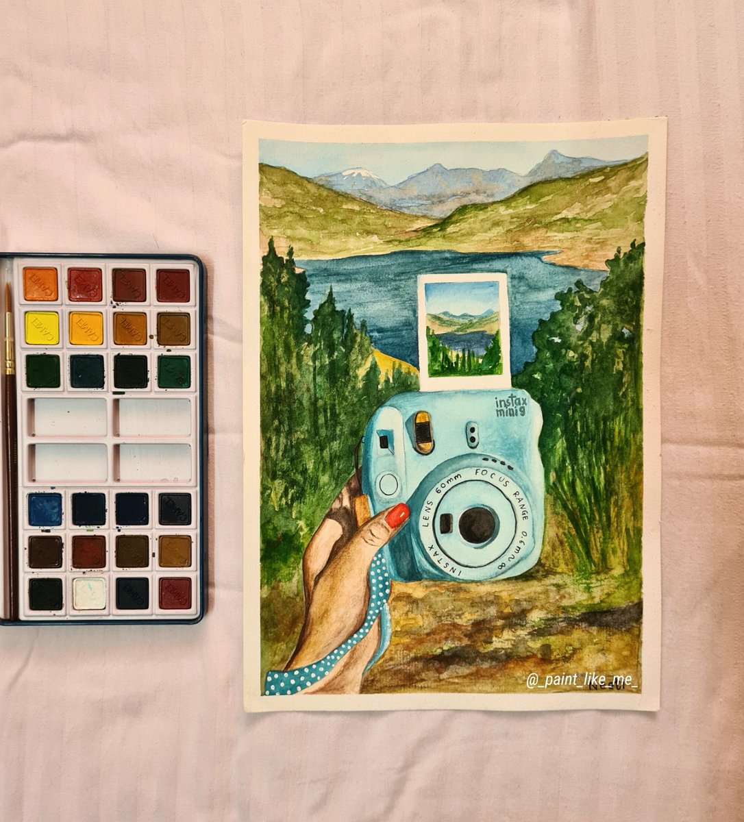 _paint_like_me_'s tweet photo. Polaroid❤
#art #Artist https://t.co/4HOVSERJKN