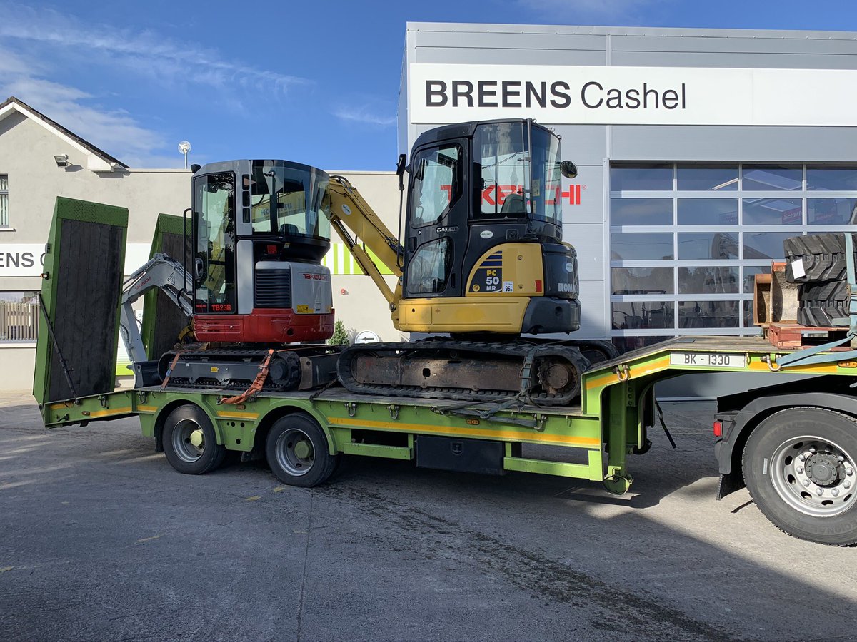 BreensOfCashel's tweet photo. 2007 Komatsu PC50MR-2 MIDI Digger delivered recently to its new home in Kinvarra, Co Galway. Big thanks to Ivan for the business again.
#breens #minidiggers https://t.co/Rnl1CWekXf