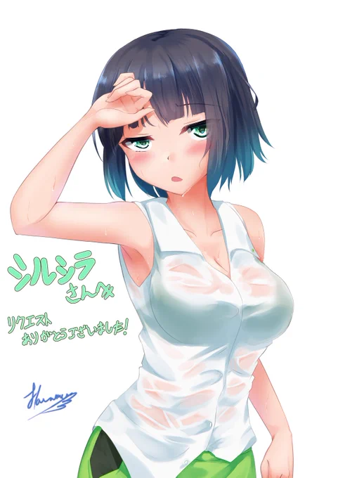 【skeb】汗で濡れ透けセイカさんを描かせていただきました
https://t.co/DxeZdrJc4R 