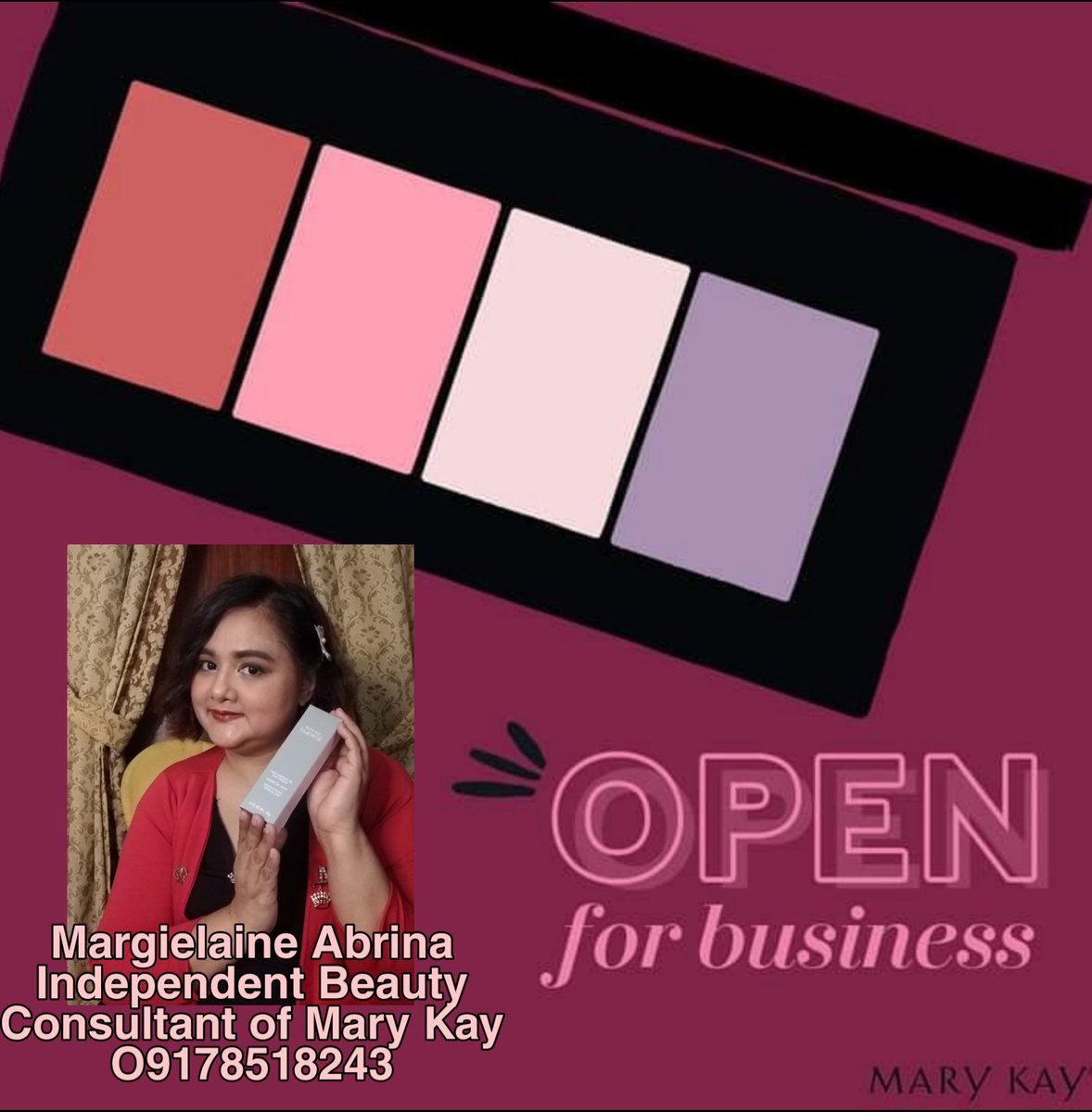 CallMeMargarita's tweet photo. Hi I am Margielaine, Independent Beauty Consultant of Mary Kay Phils. At your service! https://t.co/ZEOQqNK6uE