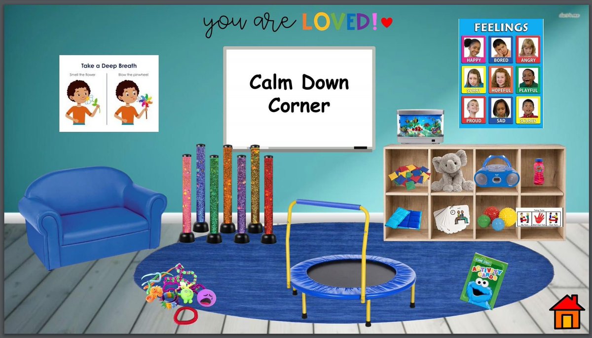 mstorigiannini's tweet photo. Virtual classroom and free choice centers are ready to go! Each object is linked to a game, resource or activity for Ss to do at home! 🍎 @MHTSD_DRAGONS @MHTSD_Brainerd #preschooldays #psdchronicles https://t.co/1HtuljMTFY
