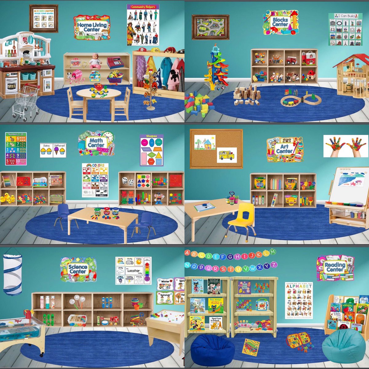 mstorigiannini's tweet photo. Virtual classroom and free choice centers are ready to go! Each object is linked to a game, resource or activity for Ss to do at home! 🍎 @MHTSD_DRAGONS @MHTSD_Brainerd #preschooldays #psdchronicles https://t.co/1HtuljMTFY