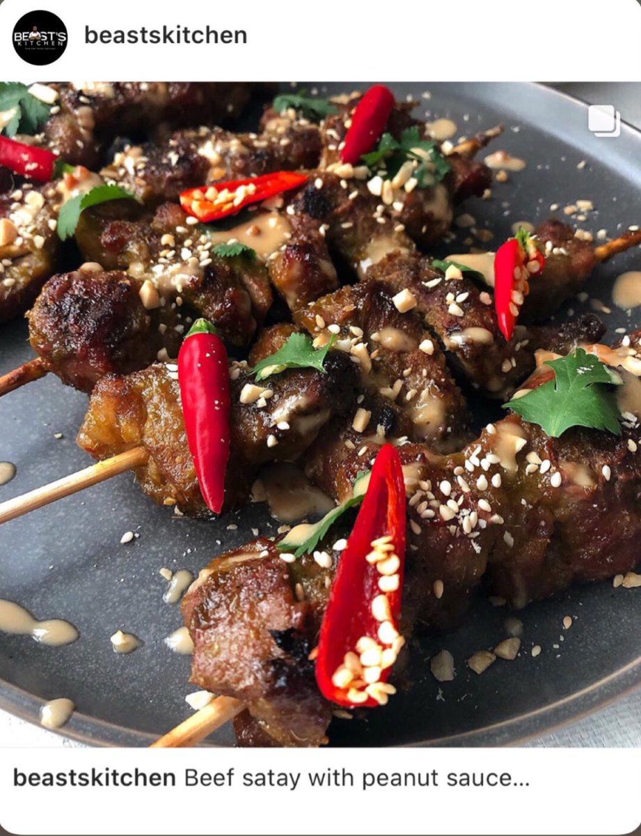 Sibulele_Q's tweet photo. Beef satay #SundayDinner #FromBeastsKitchen 🇹🇭 https://t.co/krI7BNoOSm