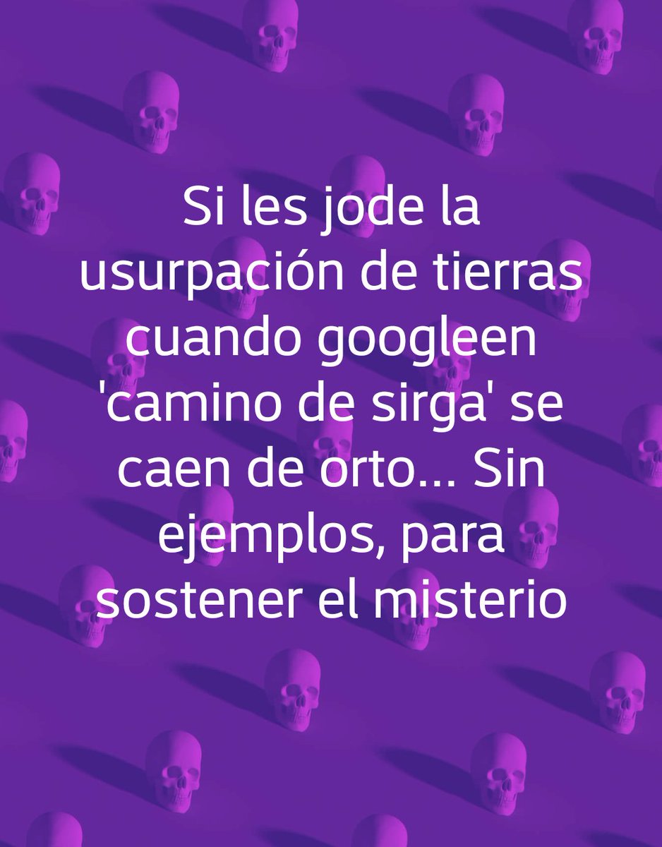 alberti_sofi's tweet photo. #Googlealo
Si te jode la usurpación de tierras, cuando sepas que existe algo que se llama camino de sirga agujereas la cacerola de la caida de orto que te pegas https://t.co/ZBJdXPRq9C