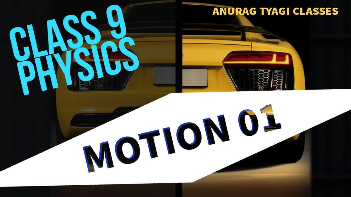 TheAnuragTyagi's tweet photo. I started ..Pls give your apricition by Liking and Sharing this Video to all Class 9th Students...
#Class9Physics
Chapter #Motion
lecture 01
https://t.co/qAolnH8wW8 https://t.co/2mJU4hQ6a0