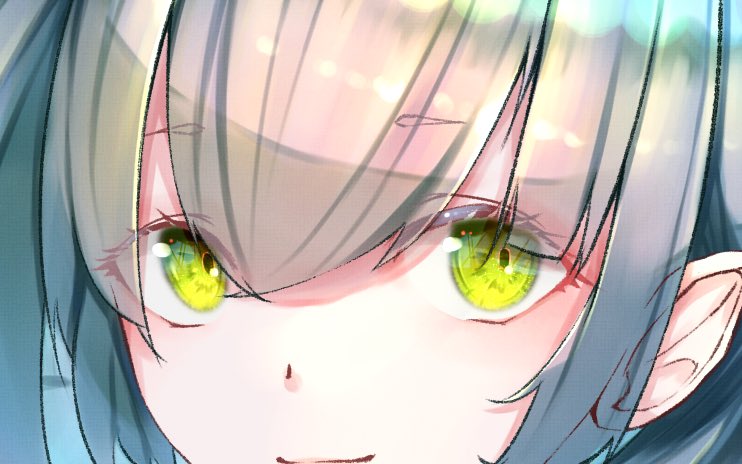 目だけでフォロワーさんを惚れさせる 私のお目目は割と書き込んでないのです アルパ閣下 のイラスト