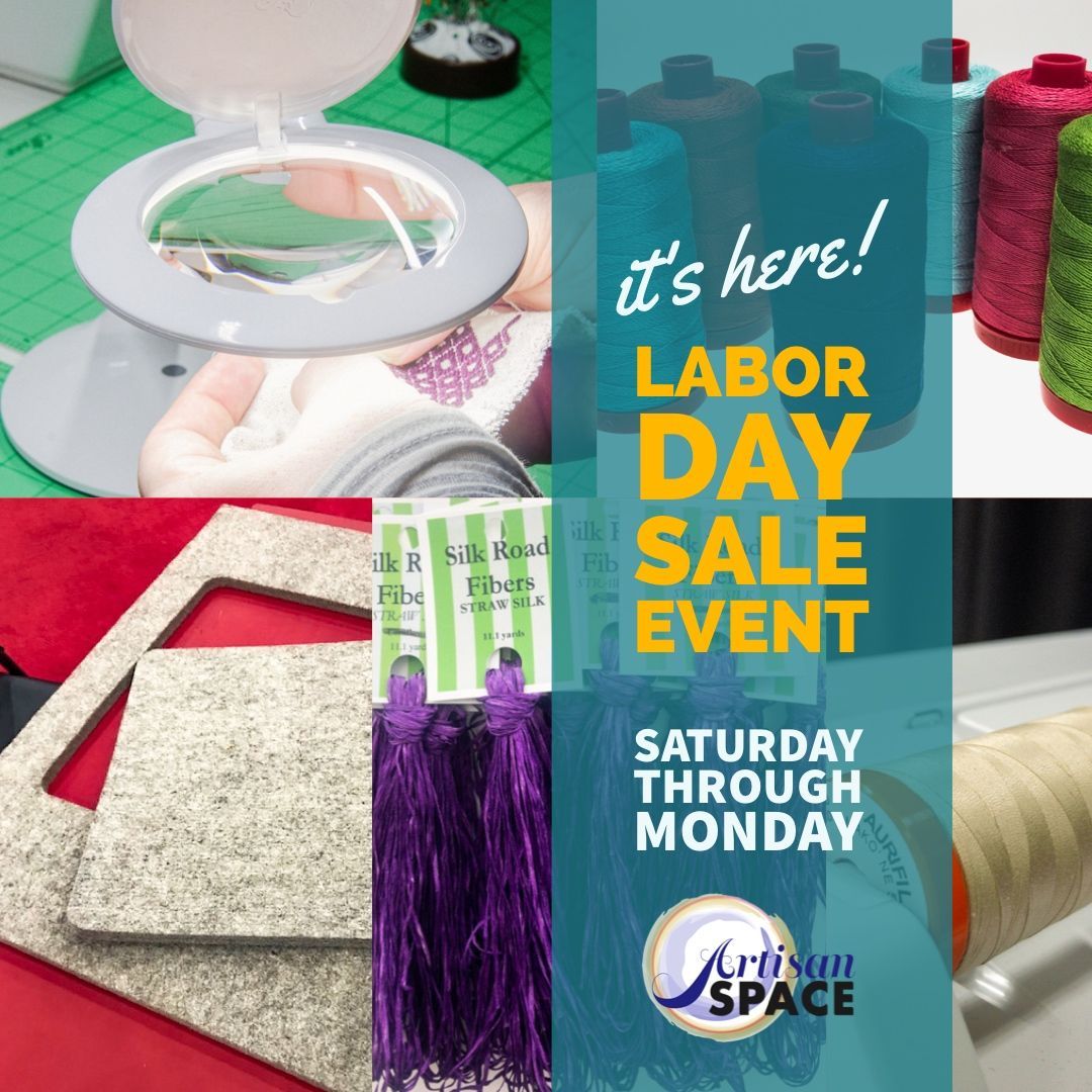 Don’t miss out on Our Labor Day Sale! Now through Monday, we have the discounts you’ve been waiting for and we’ve put them all in one easy to find spot. Click here for all the details: buff.ly/3lW6j6Q #crochet #knitting #quilting