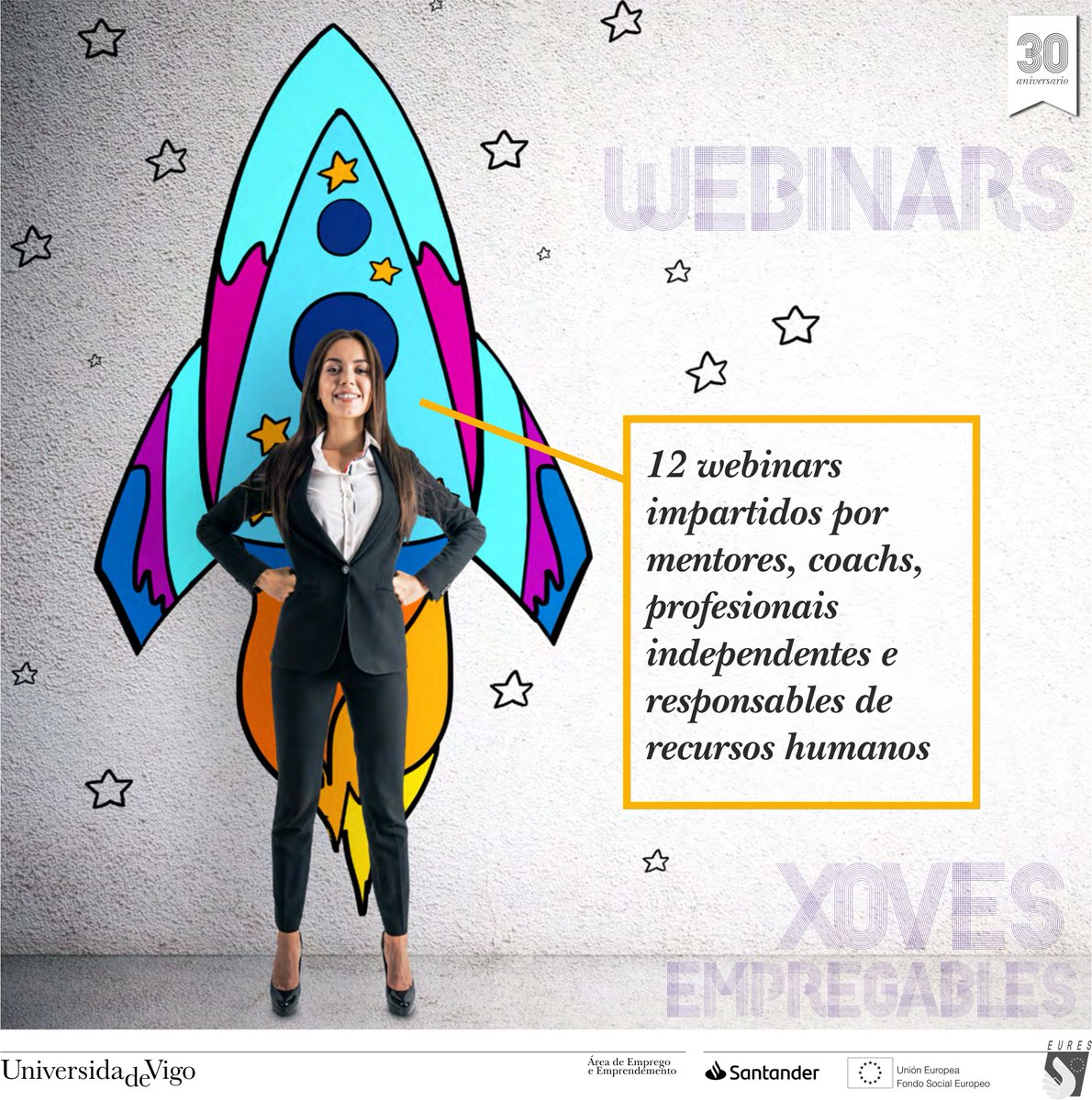 uvigo_emprego's tweet photo. Os #webinars para mellorar a túa #empregabilidade terán lugar no #campusremoto todos os xoves pola tarde do 10 de setembro ao 26 de novembro

Inscripción gratis https://t.co/idczVaQBuO

#Vigo #empleo #empleabilidad #emprendimiento #emprendedores #coaching #psicologia #curriculum https://t.co/4cCoJjZPJj