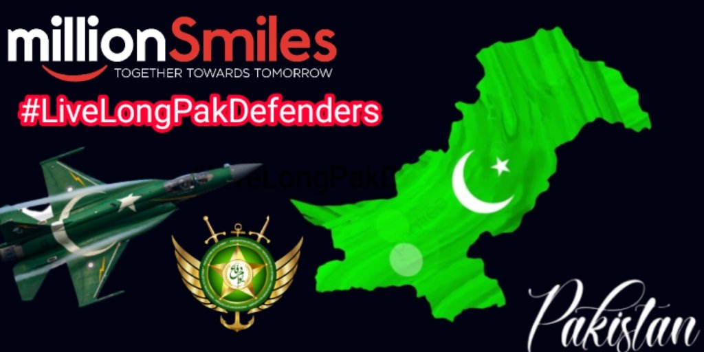 We should play the part for the achievement of country.
#LiveLongPakDefenders 
<a href="/MillionSmilesPK/">Million Smiles - Eagle Nest</a>