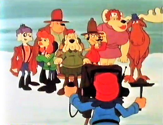 SilverAgeTV's tweet photo. #UncleCrocsBlock also included 3 cartoon series: #MUSH, a lampoon of #MASH with sled dogs, #FraidyCat, a cat haunted by 8 of his 9 lives, and #WackyAndPacky, a caveman and his pet woolly mammoth trapped in modern times. https://t.co/kEOs68l3Tt