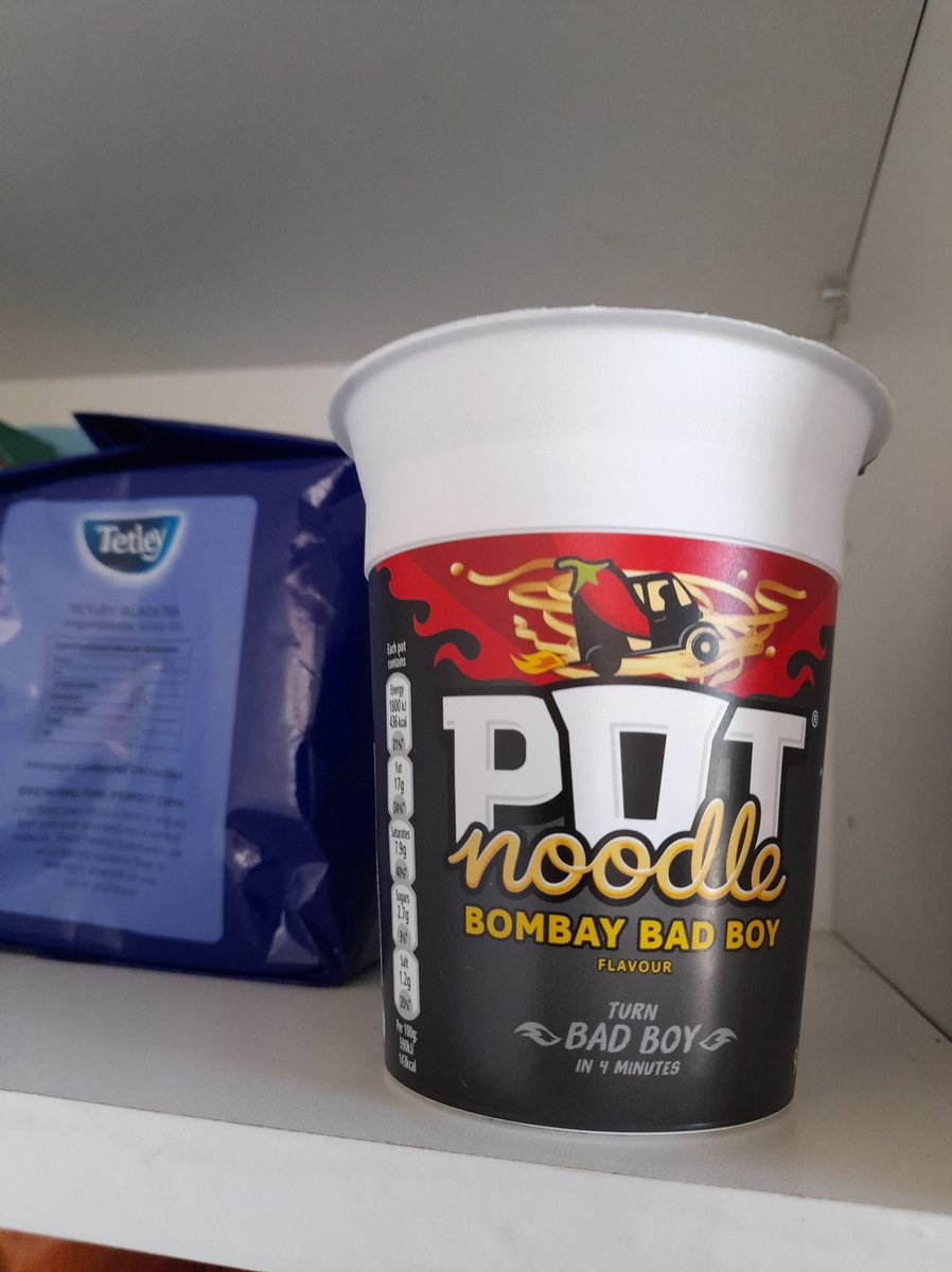 booster78's tweet image. Found this in my cupboard, can't beat the bad boy! #bombaybadboy #potnoodles @Bxkid7