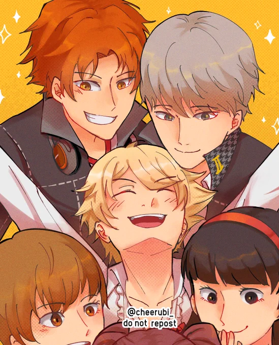 i am thou, thou art i
we're a happy family~
#p4 #persona4 #p4g 