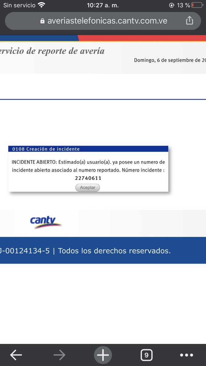 neriojavier's tweet photo. @salaprensaCantv Ya he reportado y tengo meses esperando https://t.co/DXwFMe0Ao8