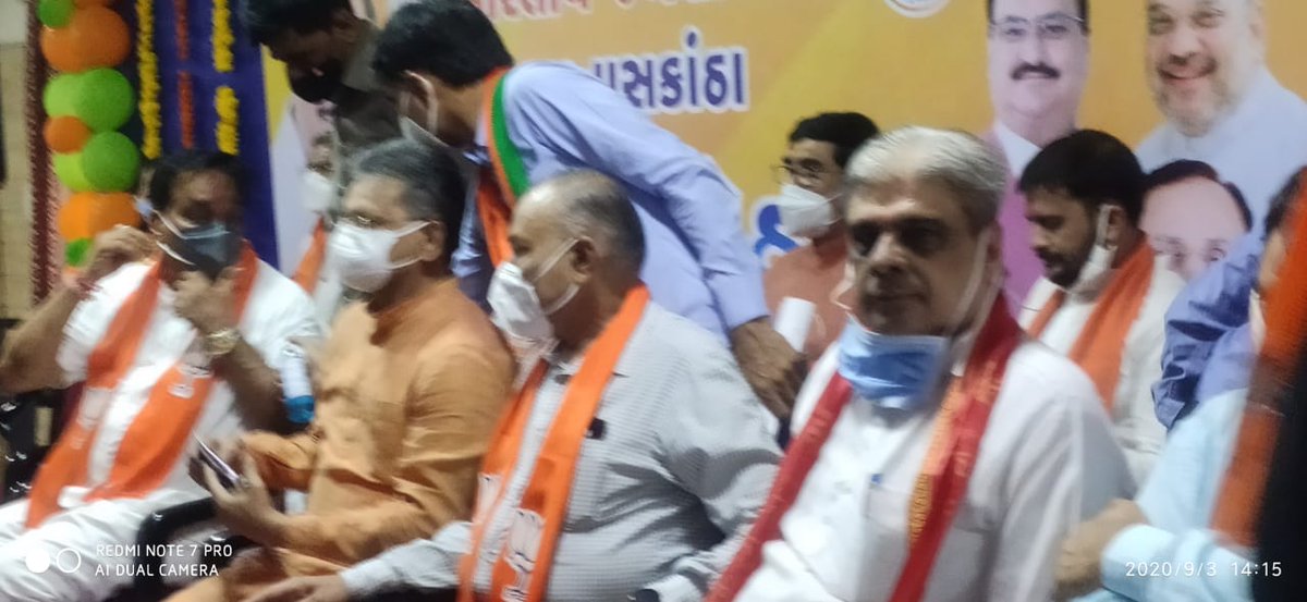 haribhaiBanas's tweet photo. Greeted Gujarat BJP President Shri #CRPatil ji at Ambaji and accompanied him for different programs at Ambaji, Palanpur and Deesa #bjpgujarat https://t.co/Qdchu2dpTE