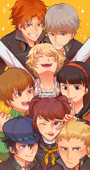 i am thou, thou art i
we're a happy family~
#p4 #persona4 #p4g 
