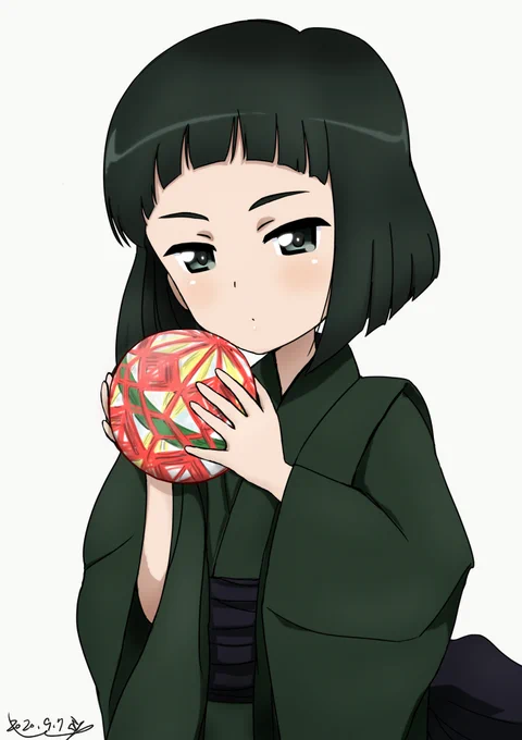 知波単の西原ちゃん。一枚目は既刊の知波単絵巻(弐)より #garupan #ガルパン 