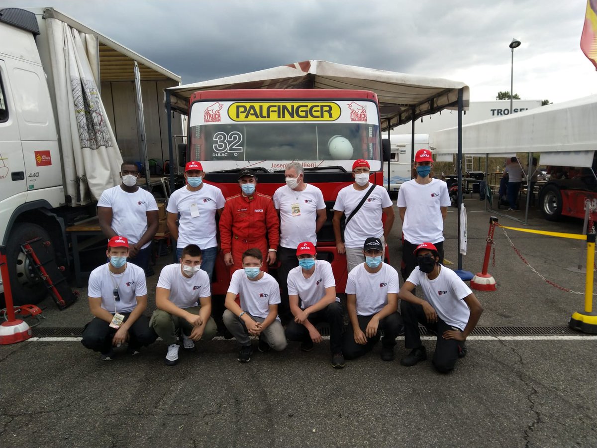 GallieniMeca's tweet photo. La team Gallieni meca truck.Nogaro 2020 Courses  bien réussies . rdv nient pour un résumé du we. https://t.co/phzmRp0MQM