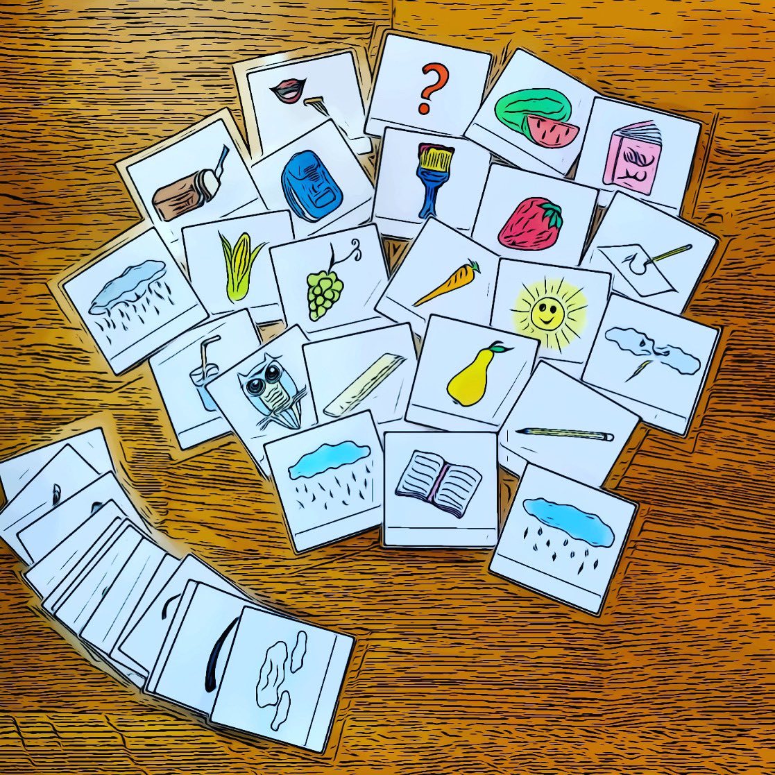 AidaTaye's tweet photo. Who says that studying needs to be boring? Today I made a first set of discussion cards for my kid to practice his language skills. 

#creativelearning #play2learn https://t.co/kouIXnW8Xz