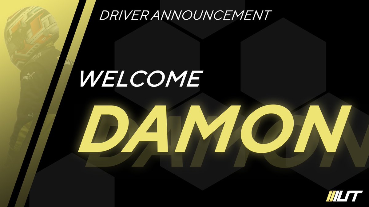 ILRTeam's tweet photo. Driver Announcement 1 โผ๏ธ
We would like to welcome
@DamonHaaften to Inside Line Racing Team
Damon will represent us on @Formula1game & @projectcarsgame across multiple leagues on the PlayStation platform.
#WelcomeDamon #ILRT ๐ https://t.co/NlBdMhMsd4
