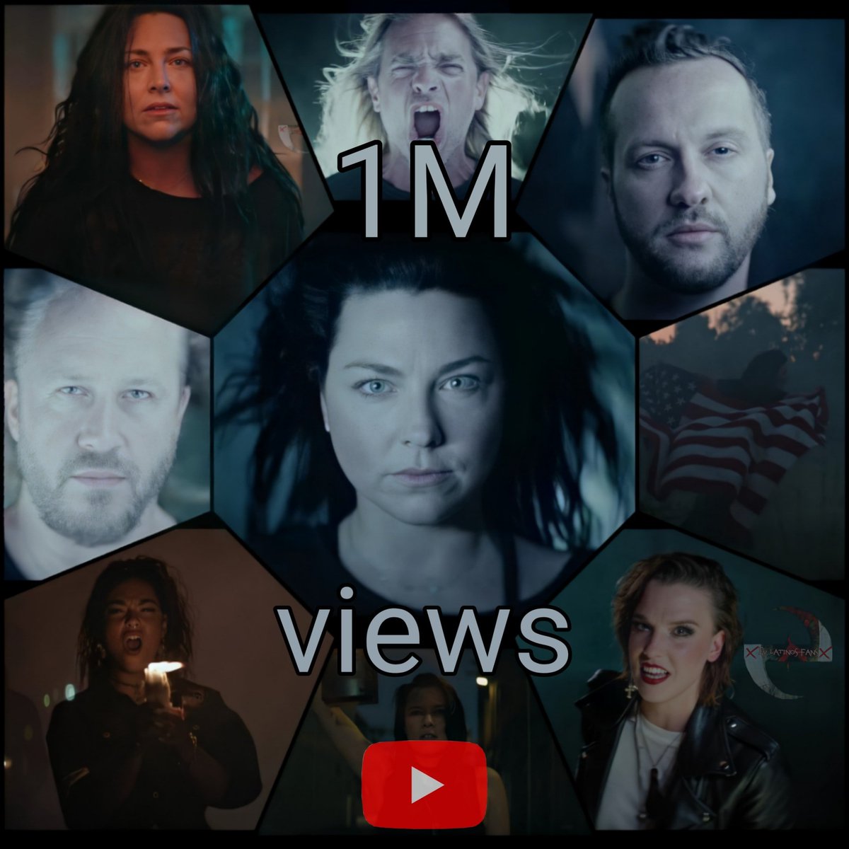 EvLatinos's tweet photo. 🚨NEW🚨 el nuevo video de Evanescence  𝙐𝙎𝙀 𝙈𝙔 𝙑𝙊𝙄𝘾𝙀  Acaba de terminar su primera semana con un millon de vistas y 105 k de likes en YouTube, te gusta este gran video? 🔥
Link:https://t.co/ebUEuDduJN
#evanescence #amylee #thebittertruth #usemyvoice #lzzyhale #veridia https://t.co/lbr7ZLZ0o4
