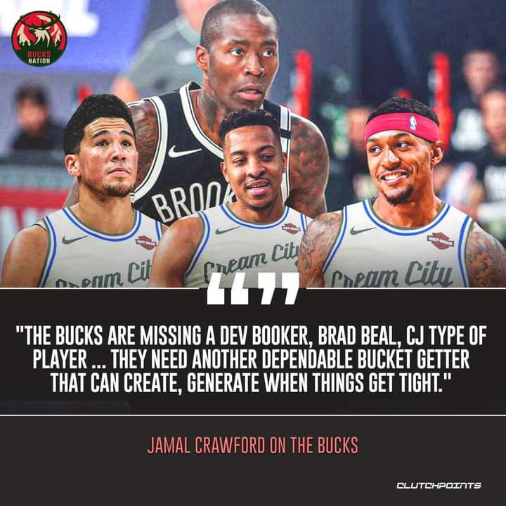 Babywoodson's tweet photo. @Bucks I've been saying this https://t.co/c4HOe7lJG7